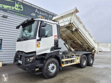 Renault two-way side tipper truck