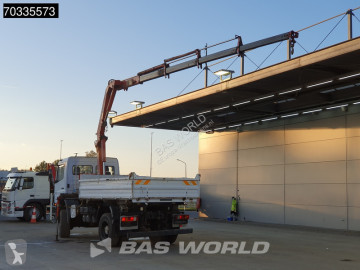Mercedes three-way side tipper truck