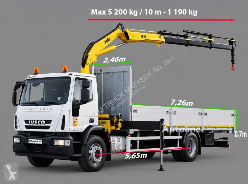 Kamion Iveco HYVA CRANE HB 150