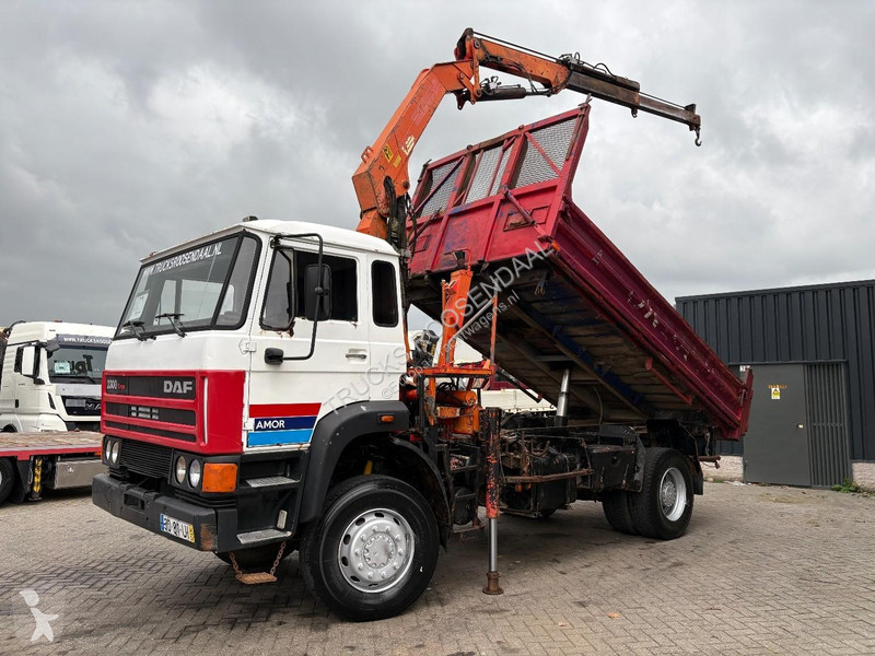 DAF + PALFINGER PK10500B4---3X EXT. + 4X4 +...