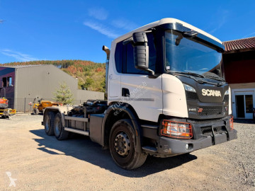 Scania hook arm system truck