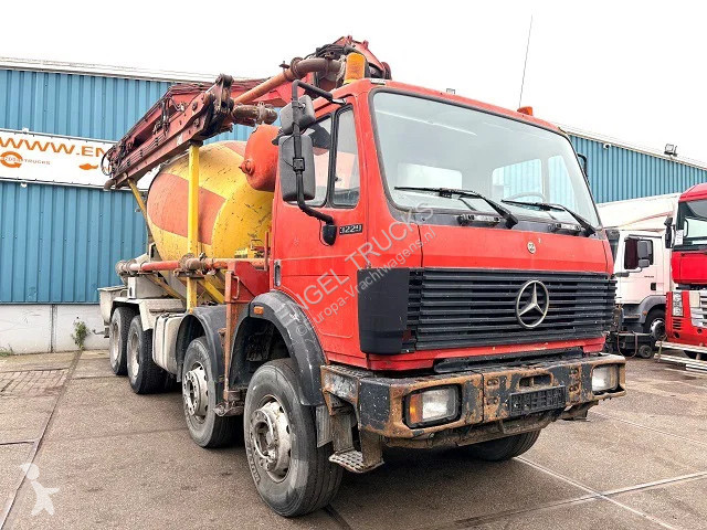 Kamion Mercedes SK B V8 MIXER + 21 METER...