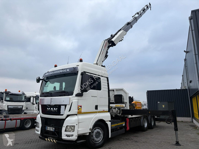 Lastbil MAN TGX + FASSI F 455 A---6X EXT. +...