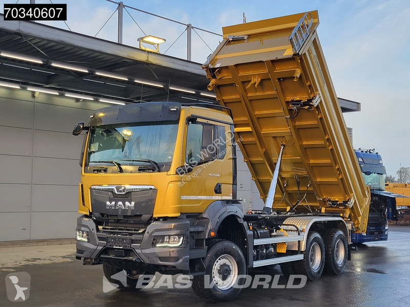 Lastbil MAN 33.480 6X6 6x6 12m3 KH-Kipper 3-way...
