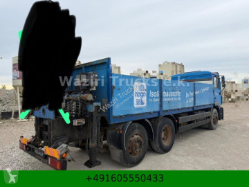 MAN flatbed truck