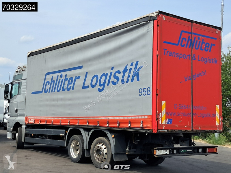 Kamion MAN TGX 6X2 Curtainsides Lift-Lenk Achse...