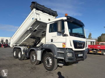 MAN two-way side tipper truck