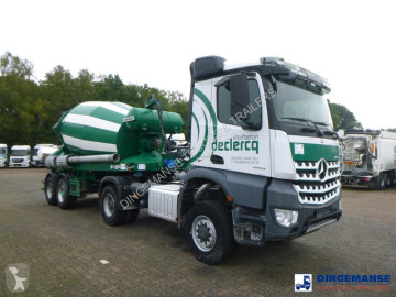 Mercedes concrete mixer truck