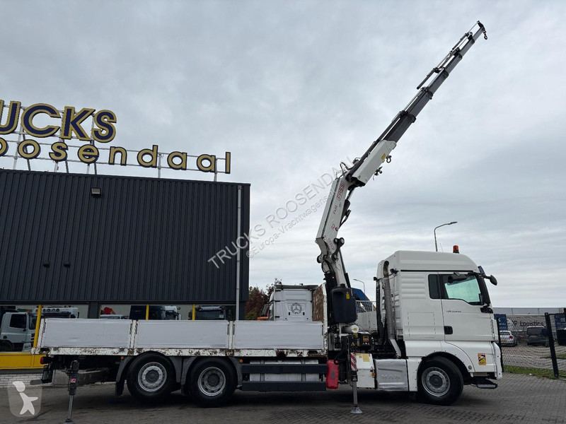 شاحنة MAN TGX + FASSI F 455 A---6X EXT. +...