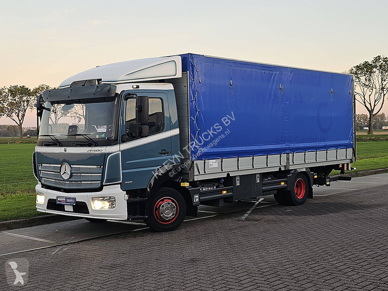 Teherautó Mercedes ATEGO 916 Box Curtainsider...