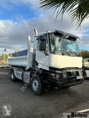 Renault two-way side tipper truck