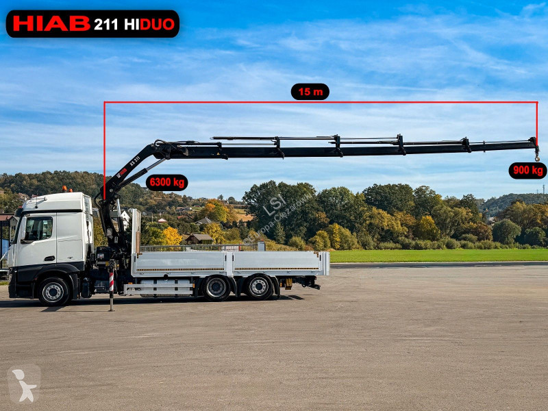 Kamion Mercedes ACTROS 2645 Pritsche 6,15 m +...