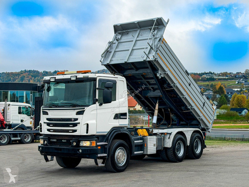 Kamion Scania 440 Kipper 5,00m * 3 Seiten * 6x4...