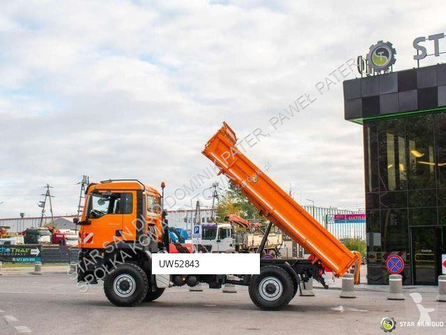 Kamion MAN TGS 4x4 Meiller three-way tipper