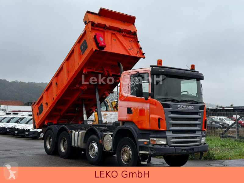 Lastbil Scania 480 8x4 Kipper