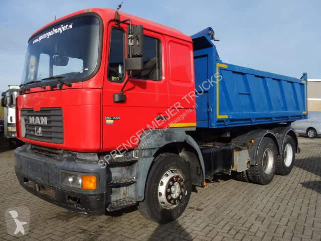 Kamion MAN KIPPER 6X4 STEELSPRINGS MANUAL FEULPOMP