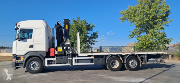 Scania crane truck
