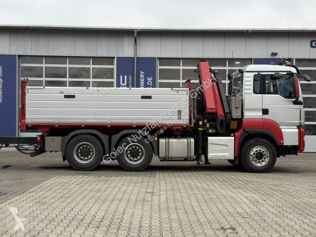 MAN TGS 26.510 6x4 Kipper Kran Palfinger PK...
