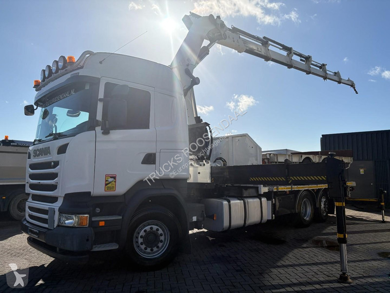 Vrachtwagen Scania R 450 + HIAB 422 E-6---6X...