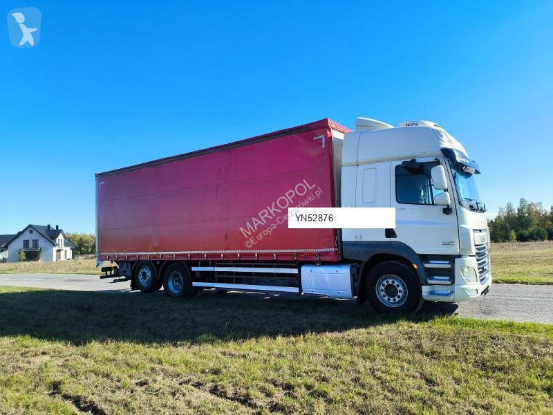 DAF CF/ 410/ EURO 6 /AUTOMAT/ 6x2/ SOLÓWKA/ OŚ...