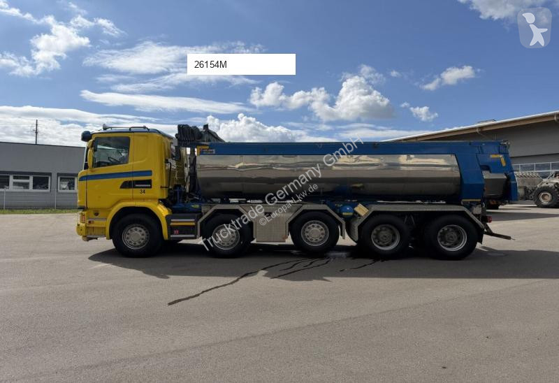 Scania G490 CB 10x4 Isol. Kipper truck