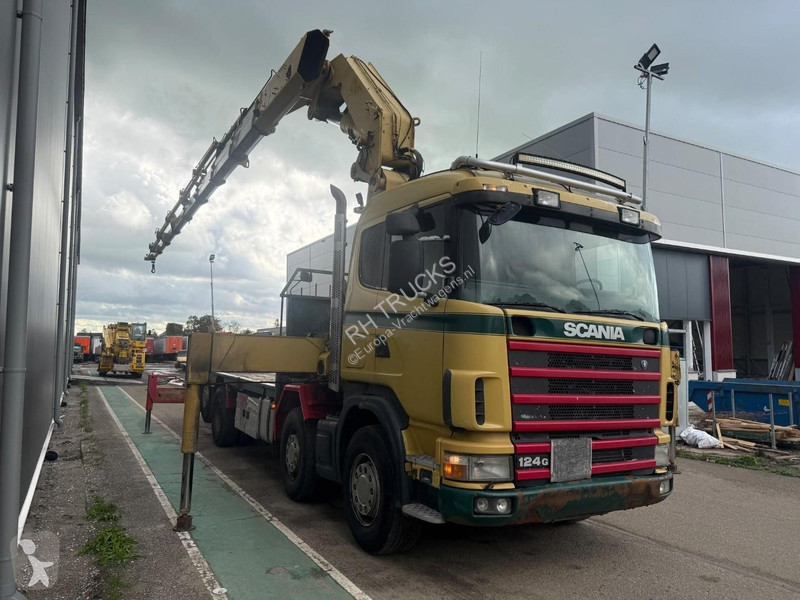 Kamion Scania G 8X2 + HIAB 700 E-8 + REMOTE...