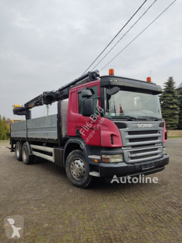 Scania flatbed truck