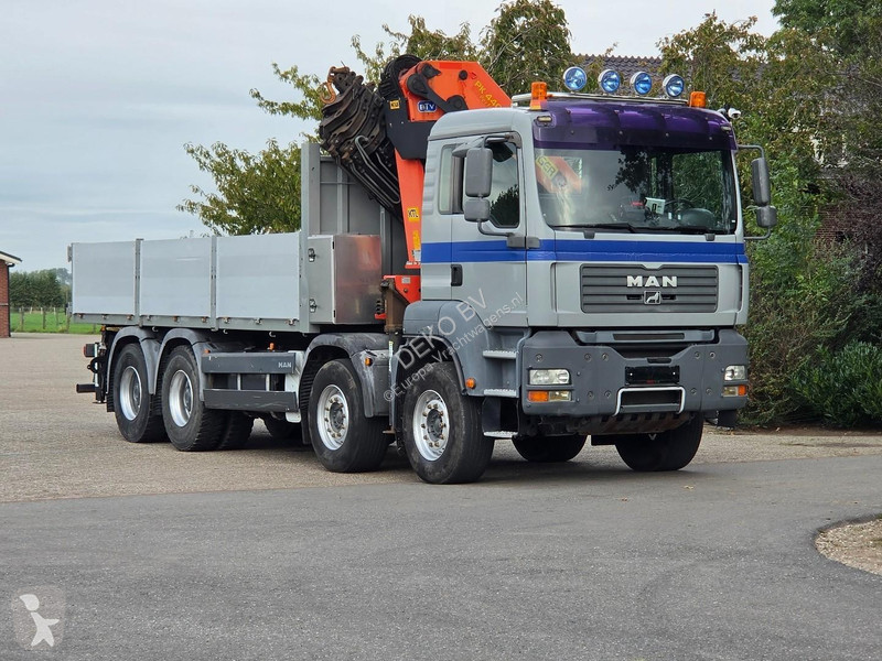 MAN 41.430 8x4 CRANE 44tm/WINGER REMOTE...