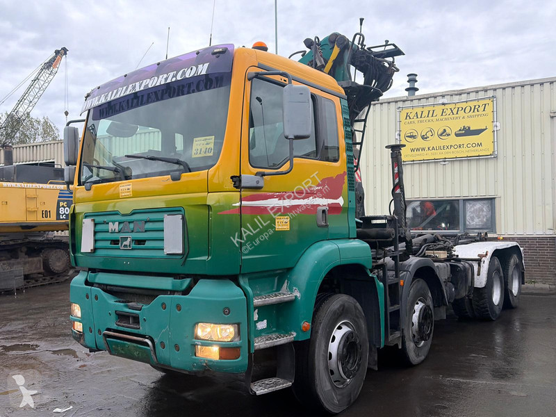 Lastbil MAN TGA 463 - Epsilon Crane + Multilift...