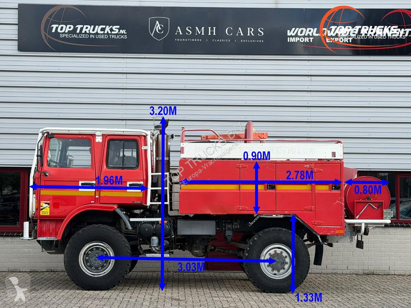 Renault M 210 4x4 3,500 liter water tank -...