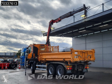 Renault 200 C 460 6X4 Palfinger PK12 EH Crane 7m3 3-way tipper Full Steel Big-Axle Euro 6 truck