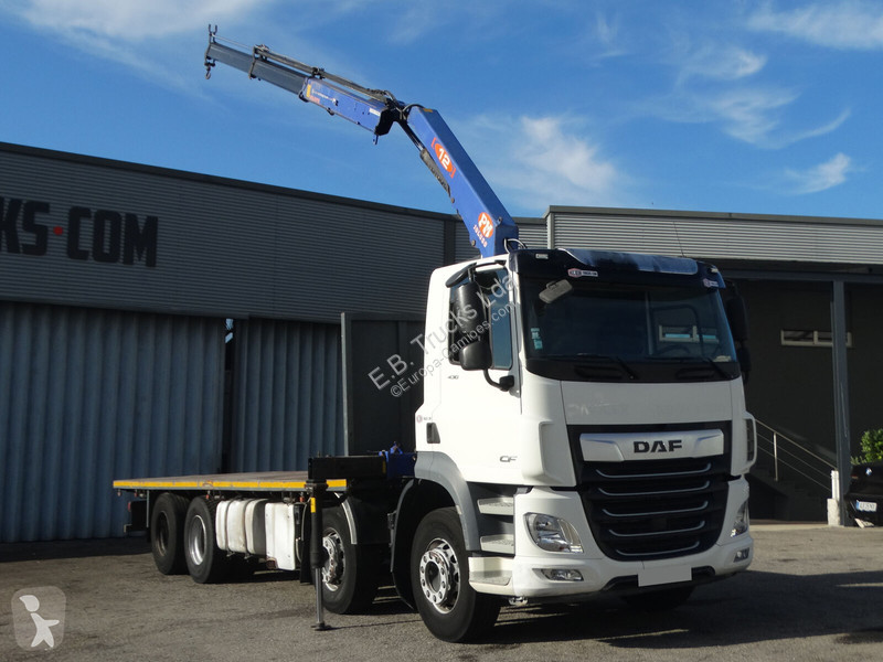 Kamion DAF 430 FAC, 8X2, GRUA PM12