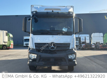 Mercedes beverage delivery flatbed truck
