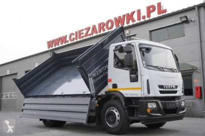 Iveco three-way side tipper truck