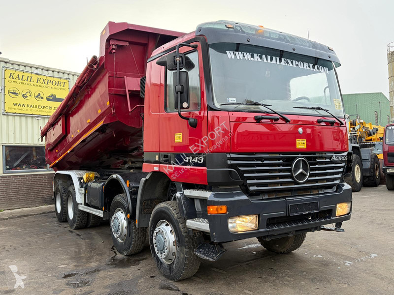Lastbil Mercedes 4143 Kipper - 8x8 - Manuel...