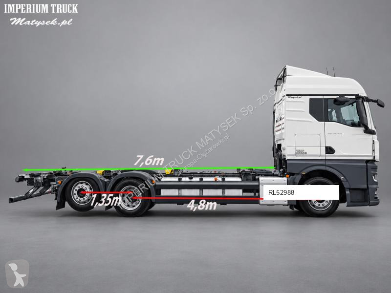 Kamion MAN TGX 26.470 / BDF / 6X2 / ZABUDOWA...