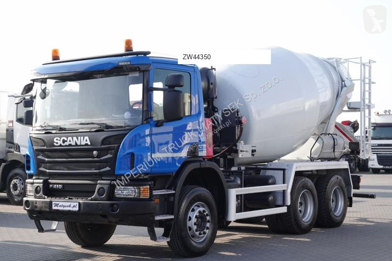 Kamion Scania P 410 / 6x4 / BETONOMIESZARKA /...