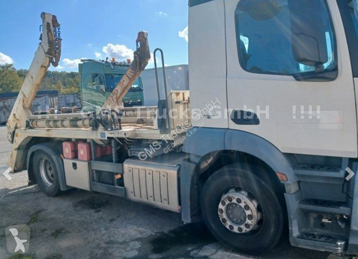 Mercedes Antos 1833 / Meiller AK12 / skip load...