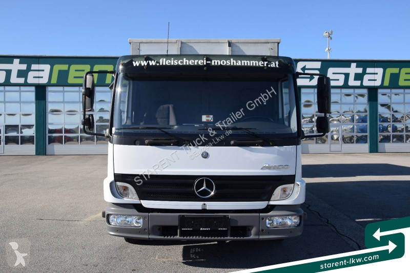 Lastbil Mercedes 815 BDF-Viehaufbau + Kühlaufbau