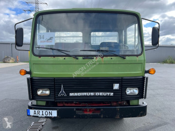 Magirus-Deutz three-way side tipper truck
