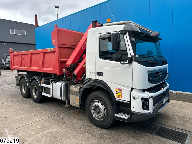 Lastbil Volvo FMX 370 EURO 5, 6x4, HMF, Remote,...