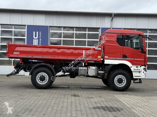 MAN TGM 18.250 4x4 Kipper Euromix Hardox truck