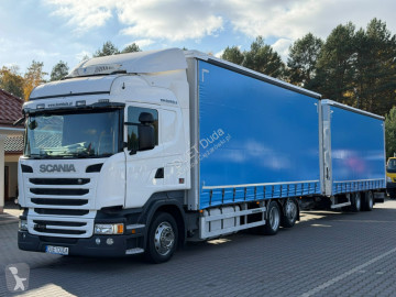 Lastbil palletransport Scania