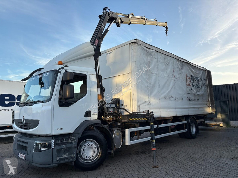 شاحنة Renault 310 DXI + HIAB 122 B---3X EXT. +...