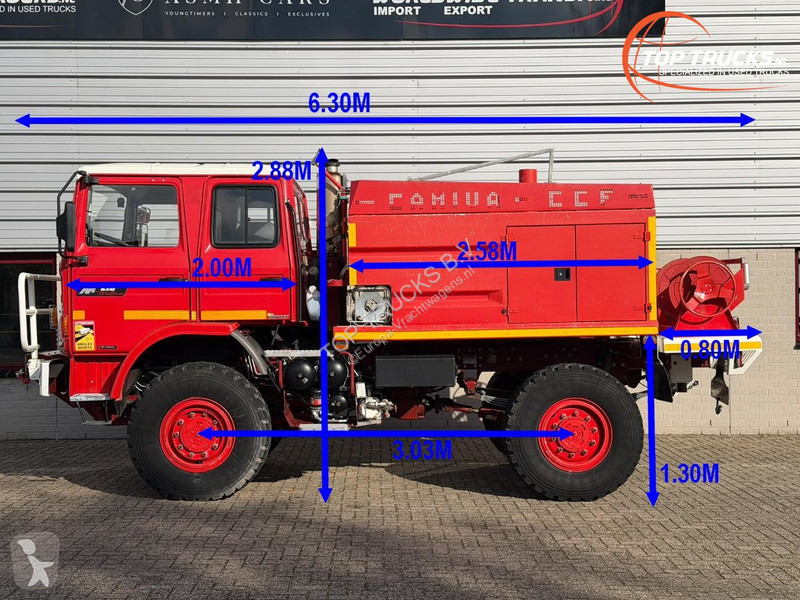 Vrachtwagen Renault M 210 4x4 4x4 - 3,500 liter...