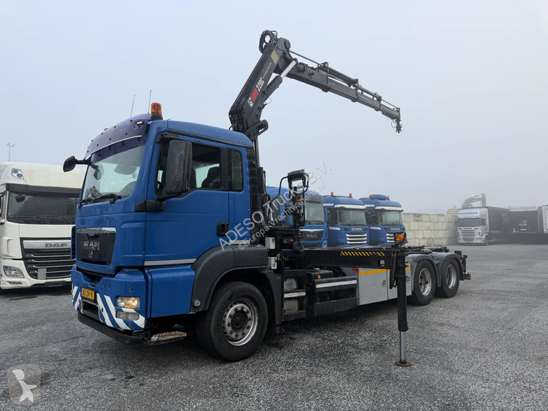 Teherautó MAN 28.360 6x2 Hiab 220C crane, NCH