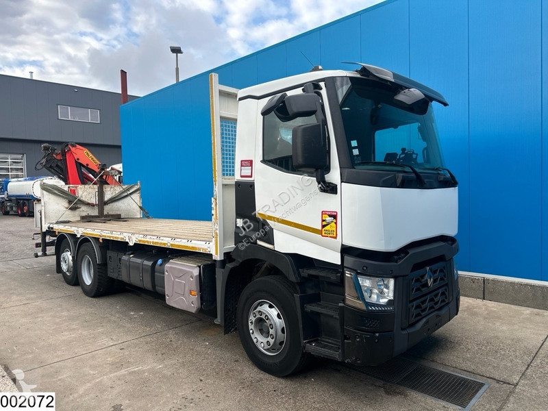 Camión Renault C 380 EURO 6, 6x2, Palfinger