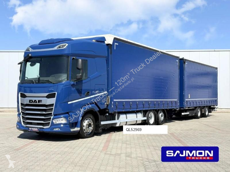 Teherautó DAF XG 480 / ZESTAW TANDEM 120 M3 /...