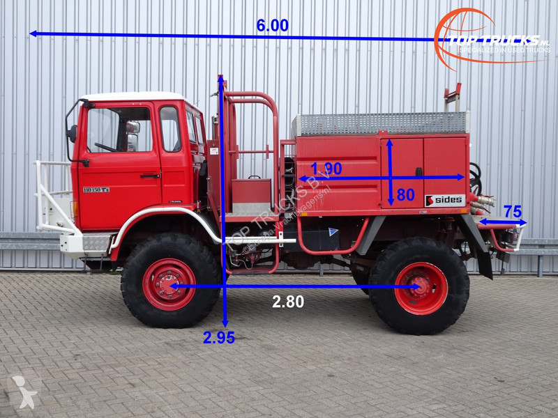 Camion Renault 4x4 -3.000 ltr -Brandweer,...