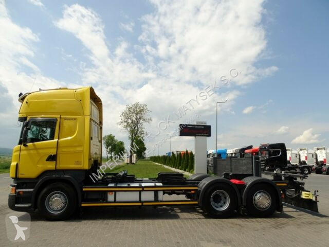 chassis truck used scania r 450 6x2 bdf 7 2m retarder euro 6 pde i cool diesel ad n 6246657 chassis truck used scania r 450 6x2 bdf 7 2m retarder euro 6 pde i cool diesel ad n 6246657